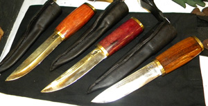 Short Wide Handle Knives
