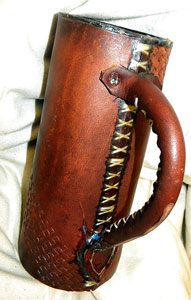 Tall mug with handle