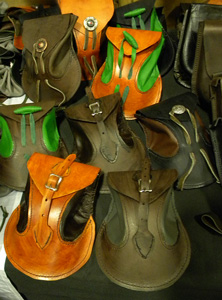 Leather Mouse Pouches